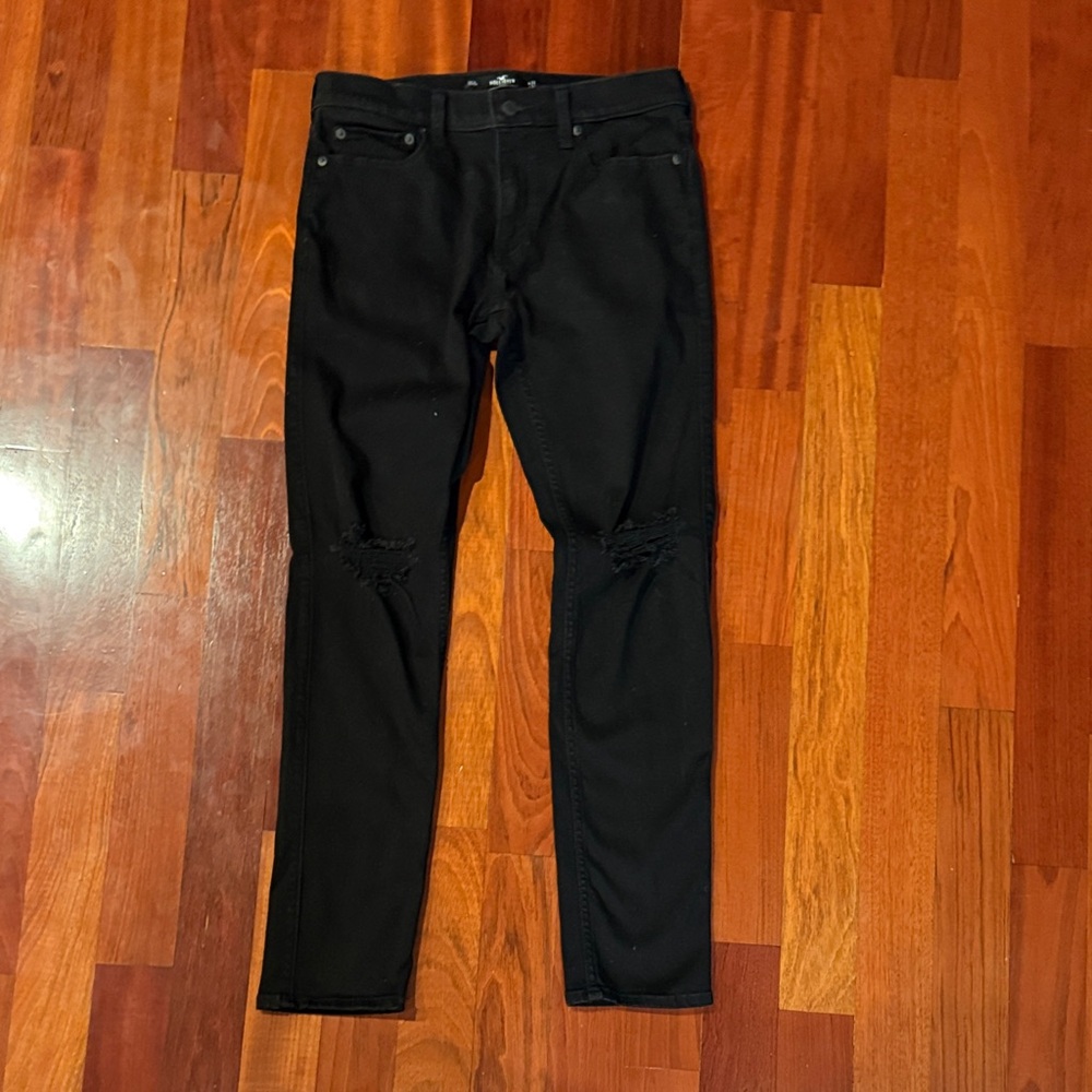 Hollister Men's Black Skinny Jeans